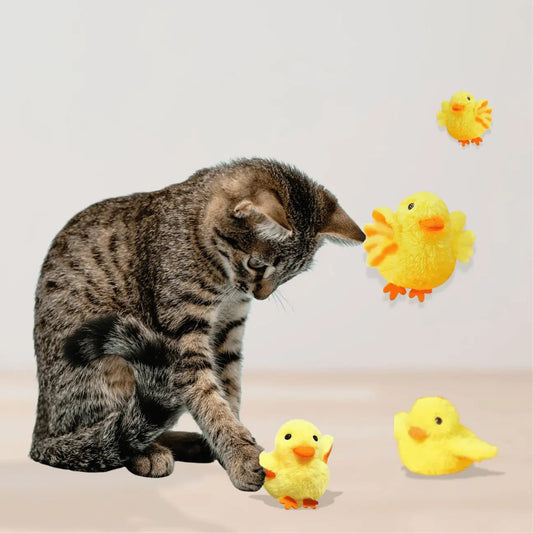 Jouet canard battant interactif pour chat FlappyDuck – Fun & stimulant - CATILEM