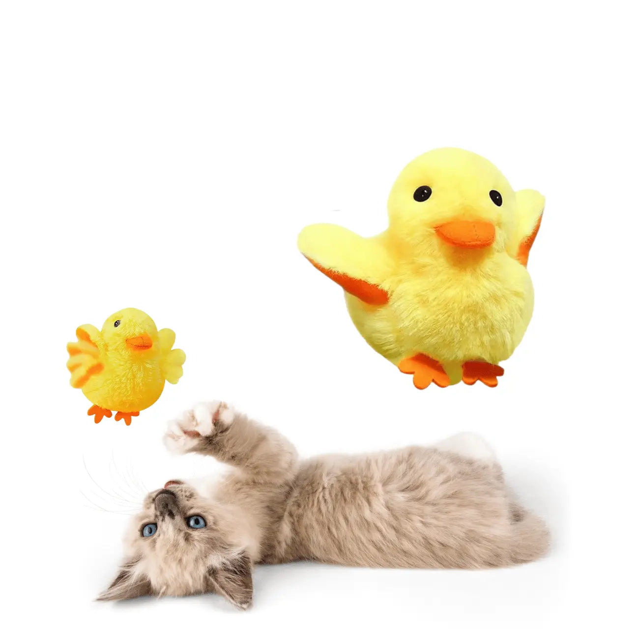 JOUET CHAT INTERACTIF CANARD CATILEM