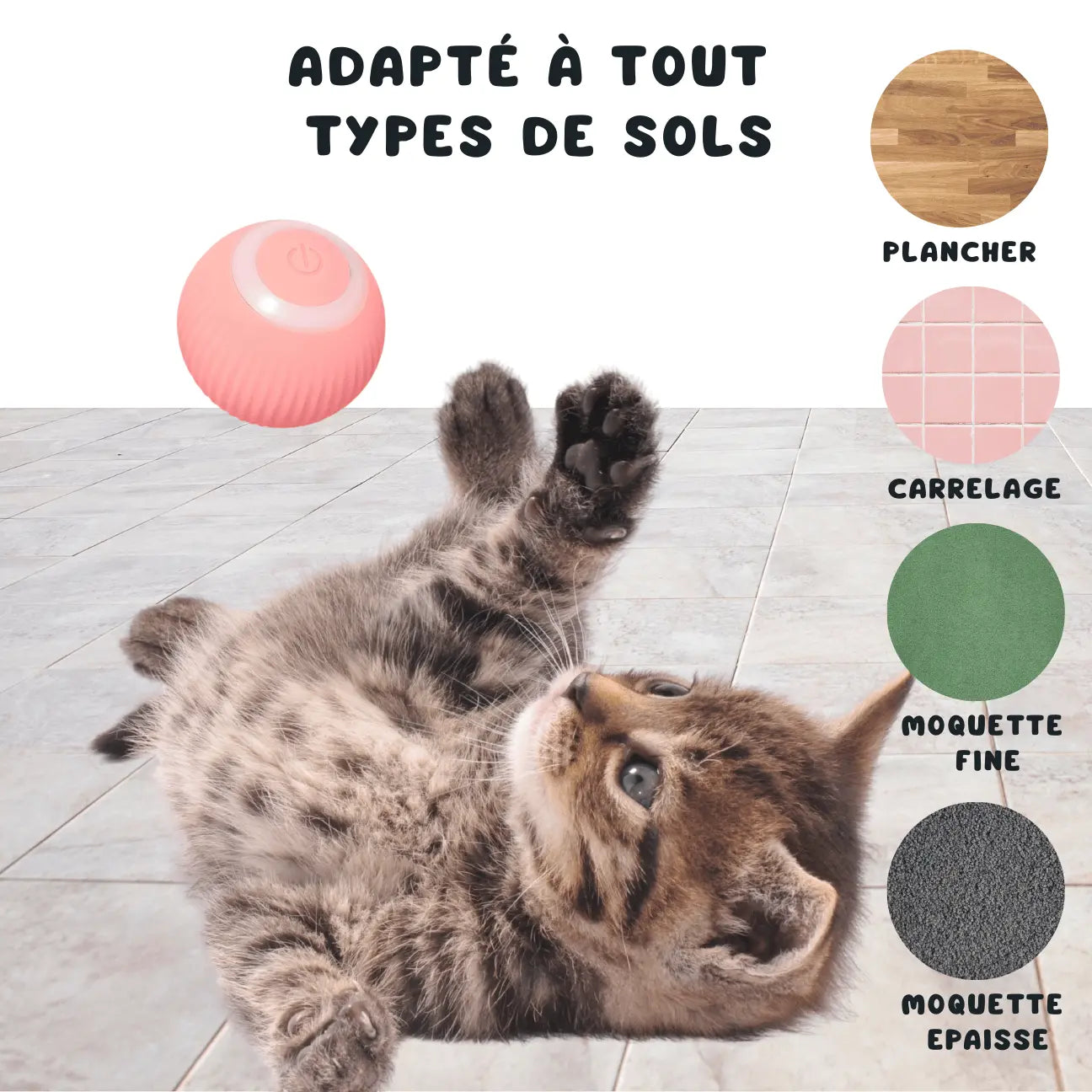 BALLE INTERACTIVE 360° CATILEM
