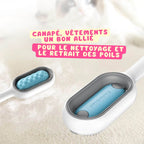 Brosse de toilettage pour chat GroomBrush – Pelage doux & moins de poils CATILEM