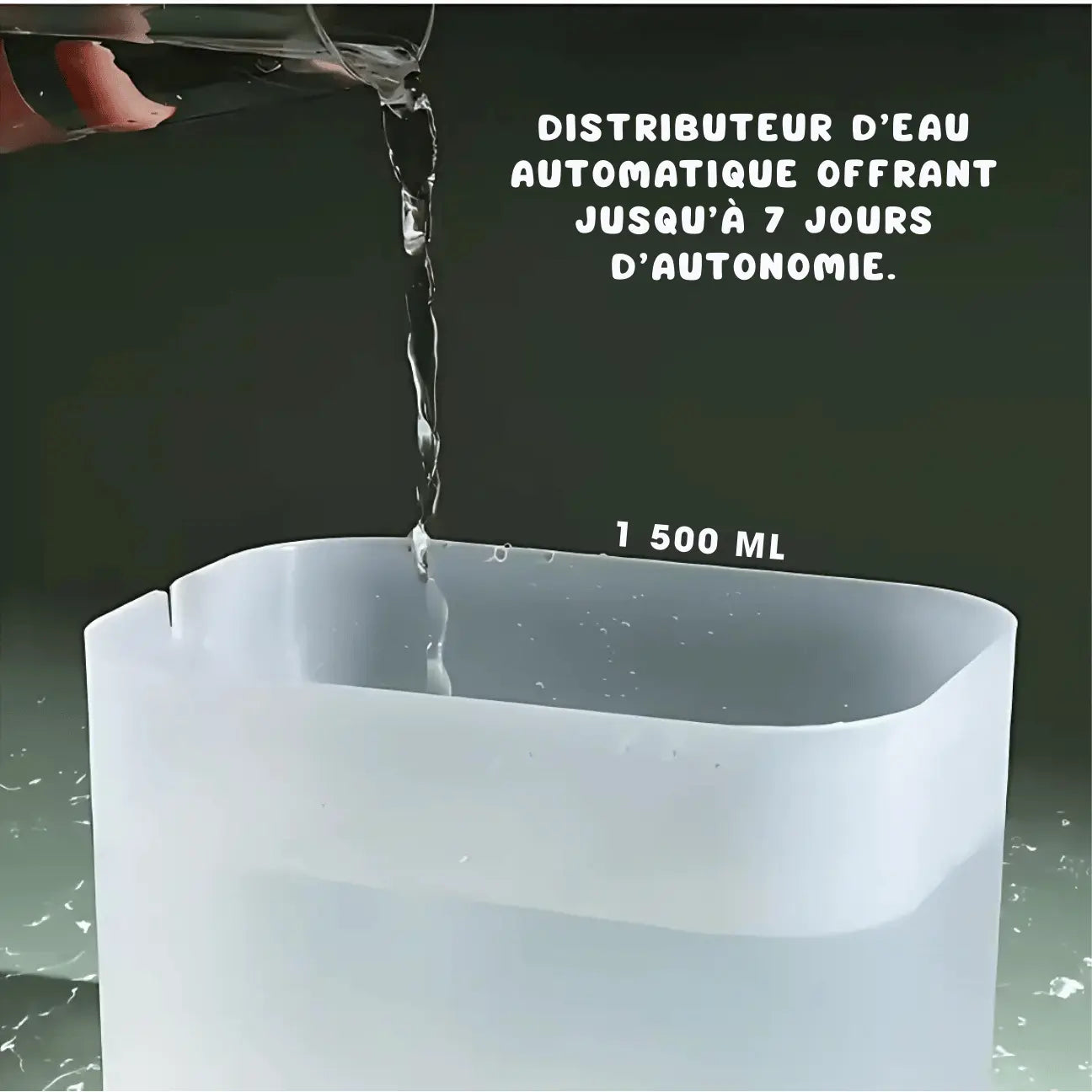 FONTAINE À EAU POUR CHAT AUTOMATIQUE CATILEM