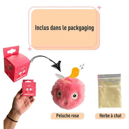 Balle sonore interactive pour chat SoundBall – Stimule l’instinct de chasse - CATILEM
