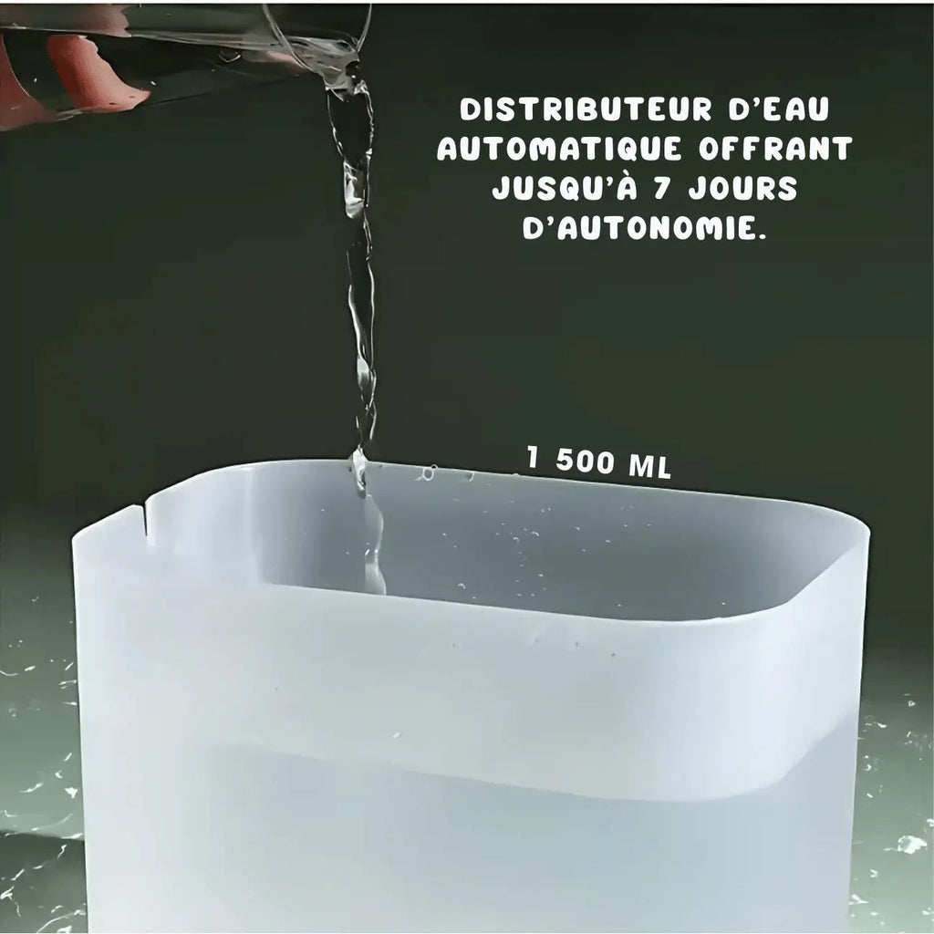 Fontaine à eau filtrée pour chat PureFlow – Santé & hydratation au quotidien - CATILEM