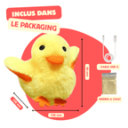 Jouet canard battant interactif pour chat FlappyDuck – Fun & stimulant - CATILEM